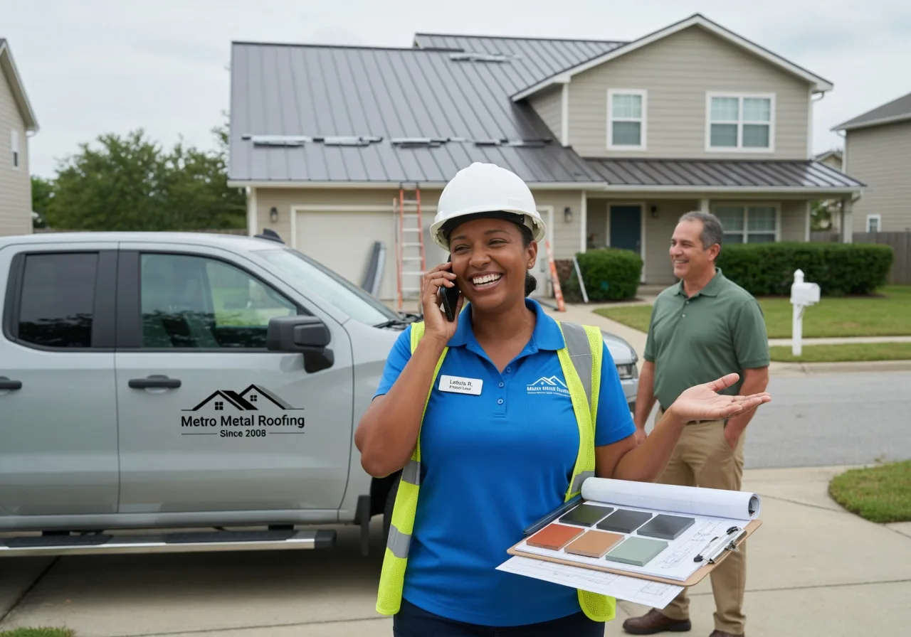 Storm Damage Metal Roof Repair in Sharpsburg, NC